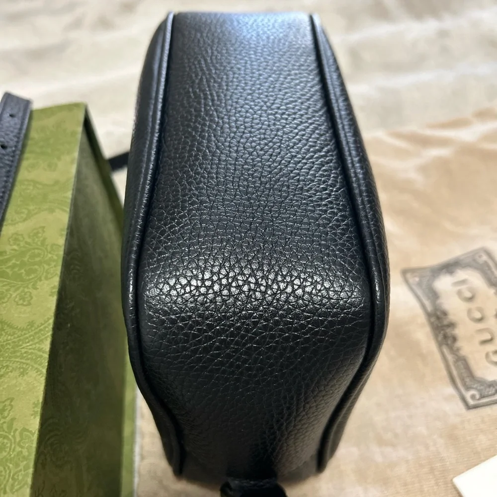 GUCCI Black SoHo Disco Crossbody Bag - Picture 5 of 12